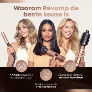 Revamp Revamp Keramische Krulborstel 40 mm Zwart