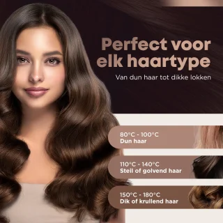 Revamp Revamp Keramische Krulborstel 40 mm Zwart