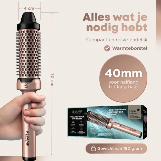 Revamp Thermal Brush 40mm 1400AGD Roze