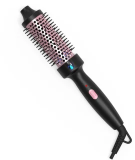 Ronde krulborstel 1,5 inch zwart