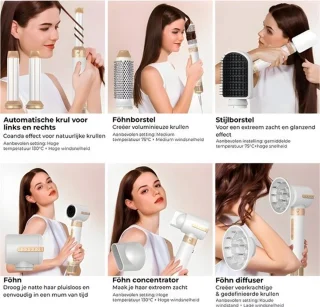 RoyaLuxe Velours Max 7-in-1 Airstyler