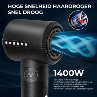 RoyaLuxe Velours Max 7-in-1 Airstyler Zwart