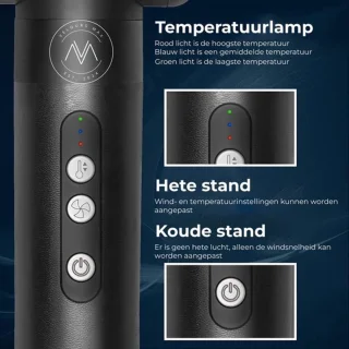 RoyaLuxe Velours Max 7-in-1 Airstyler Zwart