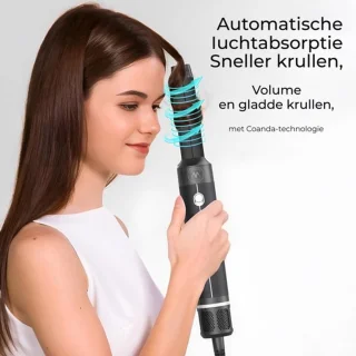 RoyaLuxe Velours Max 7-in-1 Airstyler Zwart