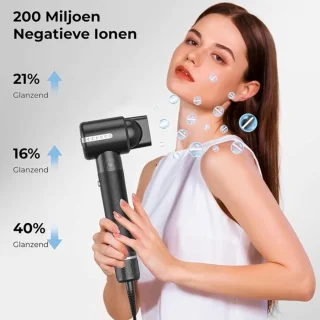 RoyaLuxe Velours Max 7-in-1 Airstyler Zwart