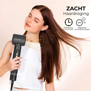 RoyaLuxe Velours Max 7-in-1 Airstyler Zwart