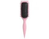 Roze krulborstel voor dames