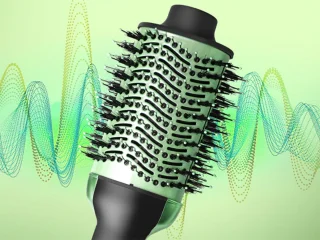 SAABW 4-in-1 Föhnborstel Zwart/Groen 72777