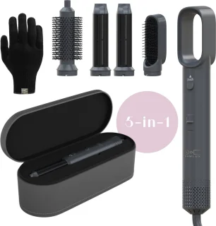 Samlux 5-in-1 Fohnborstel Set