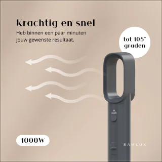 Samlux 5-in-1 Fohnborstel Set
