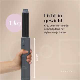 Samlux 5-in-1 Fohnborstel Set