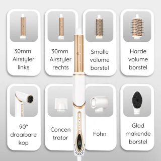 Sansbeauté 7-in-1 Airstyler Multistyler