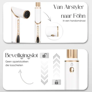Sansbeauté 7-in-1 Airstyler Multistyler