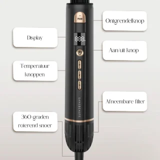 Sansbeauté 8-in-1 Airstyler Multistyler