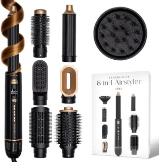 Sansbeauté 8-in-1 Airstyler Multistyler