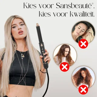 Sansbeauté 8-in-1 Airstyler Multistyler met Diffuser en Opbergdoos