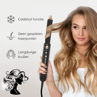 Sansbeauté 8-in-1 Airstyler Multistyler met Diffuser en Opbergdoos