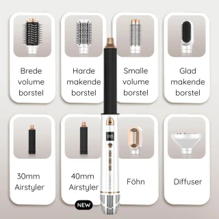 Sansbeauté 8-in-1 Airstyler Multistyler