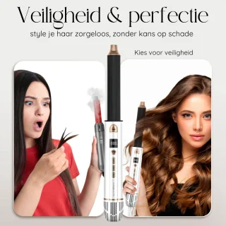 Sansbeauté 8-in-1 Airstyler Multistyler