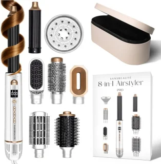 Sansbeauté 8-in-1 Airstyler Multistyler