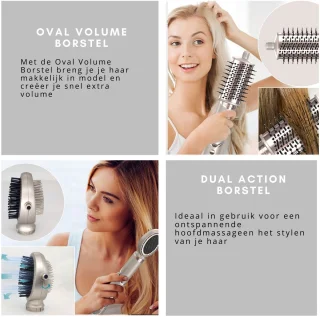 SEPH Airstyler 8-in-1 Multistyler inclusief 8 Opzetstukken