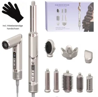 SEPH Airstyler 8-in-1 Multistyler inclusief 8 Opzetstukken