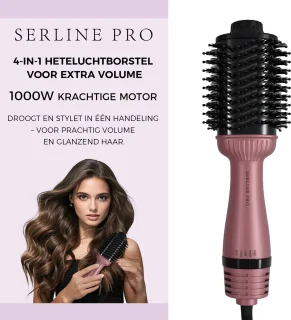 SerlinePro Hot Air Brush V10 Föhnborstel Paars