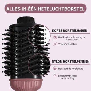 SerlinePro Hot Air Brush V10 Föhnborstel Paars