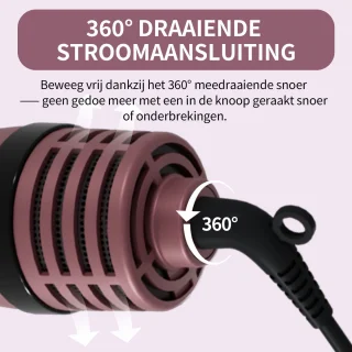 SerlinePro Hot Air Brush V10 Föhnborstel Paars