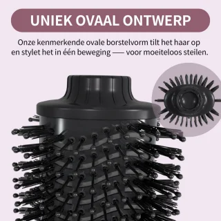 SerlinePro Hot Air Brush V10 Föhnborstel Paars