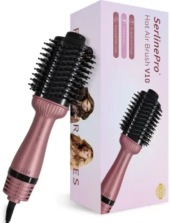 SerlinePro Hot Air Brush V10 Föhnborstel Paars