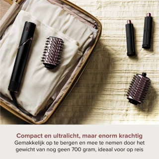 Shark FlexStyle HD424EU 3-in-1 Föhn en Multistyler Zwart/Rose