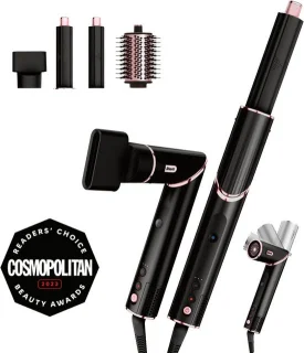 Shark FlexStyle HD424EU 3-in-1 Föhn en Multistyler Zwart/Rose