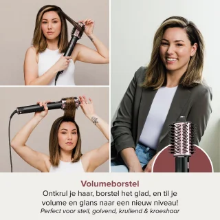 Shark FlexStyle HD440EU 5-in-1 Föhn en Multistyler Zwart/Rose