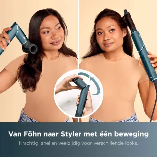 Shark FlexStyle HD450TLEU Limited Edition Föhn en Multistyler Blauw