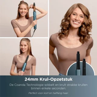 Shark FlexStyle HD450TLEU Limited Edition Föhn en Multistyler Blauw