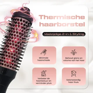 SmarterChoice Thermal Brush 3-in-1 Zwart