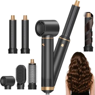 SnelShoppen 5-in-1 airstyler - warmeluchtborstelset