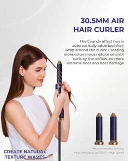 SnelShoppen hot air brush set voor lang haar