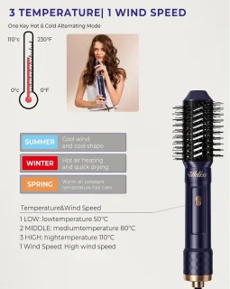 SnelShoppen hot air brush set voor lang haar