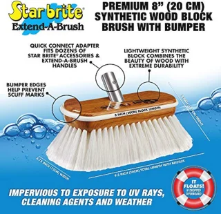 STAR BRITE Synthetische Houten Borstel 20 cm