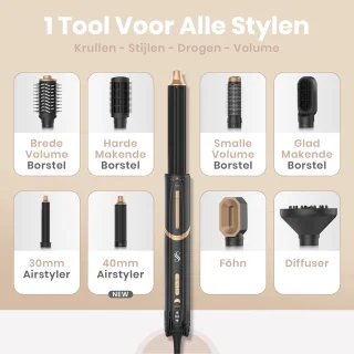 Stylila 8-in-1 Airstyler Multistyler
