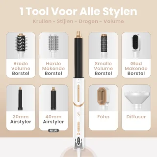 Stylila 8-in-1 Airstyler Multistyler