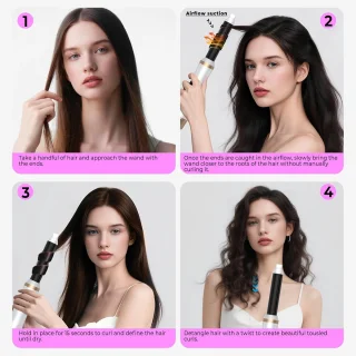 Stylingborstel 5-in-1 Wit