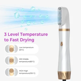 Stylingborstel 5-in-1 Wit