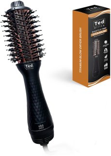 De Ted Hilley DuoStyle® Titanium Airstyler - Föhn- en Warmteborstel in één oogopslag