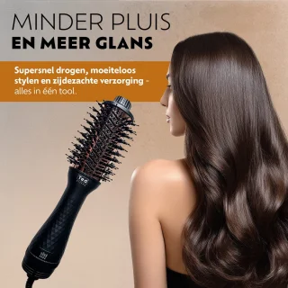 Ted Hilley DuoStyle® Titanium Airstyler - Föhn- en Warmteborstel