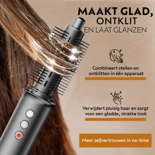 Ted Hilley Multistyler 5-in-1 Haarstyler Met 8 Accessoires