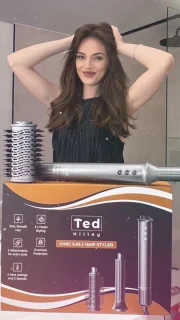 Ted Hilley Multistyler 5-in-1 Haarstyler Met 8 Accessoires