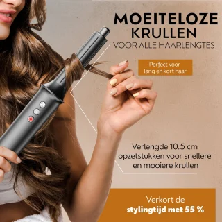 Ted Hilley Multistyler 5-in-1 Haarstyler Met 8 Accessoires
